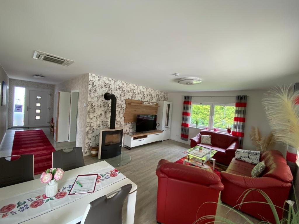 Ferienhaus Lubke Villa Mühlhausen Esterno foto
